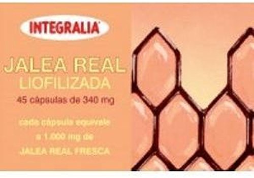 Jalea Real Liofilizada 45 cápsulas de 300 mg de Integralia
