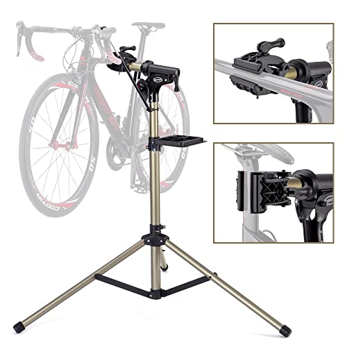 Image of CXWXC Bike Repair Stand - E Bike Stand for Maintenance Workstand | Ebike Repair Stand Shop Home Mechanics for Mountain Bike and Road Bike