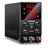 新春大特価10％オフ　30A　大型トランス式ファンレス安定化電源　美品 Amazon.co.jp: RUZIZAO 安定化電源 30V 10A 300W 調整可能な