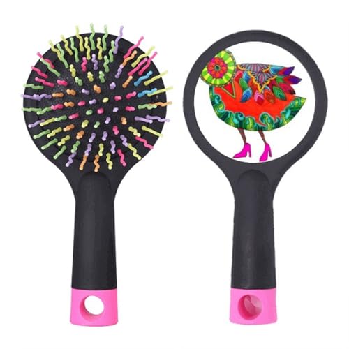 Brosse à cheveux démêlante anti-casse avec coussin pour salon de coiffure