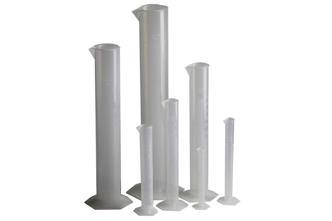 WISSNER active learning Set of 7 Measuring Cylindres, In A Cardboard Box