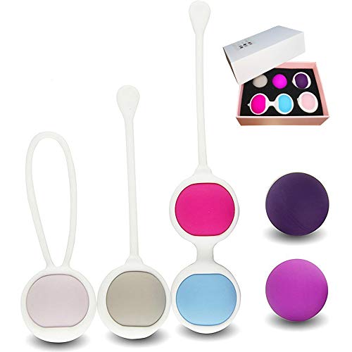 Kegel Balls Kegel Exerciser Ben Wa Balls 6 Weighted Exercise Kit Doctor Recommended