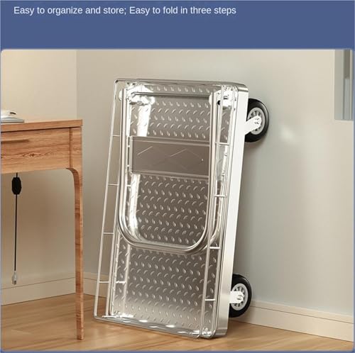 Carretilla plegable para transporte y almacenamiento miniatura 4