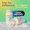 HEAL-N-SOOTHE & Super Joint Support Supplements Bundle- Proteolytic Enzymes (Bromelain & Papain), Glucosamine, MSM, Turmeric for Strong Joints, Flexibility & Body Wellness 180 Capsules (2 Pack)