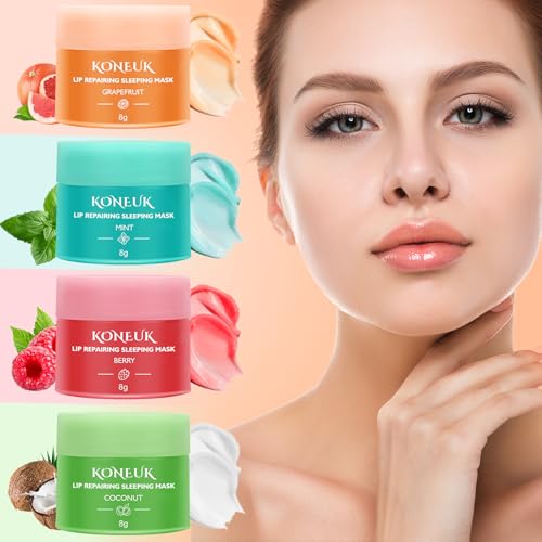 KONEUK 12-Pack Lip Sleeping Mask (Mint, Grapefruit, Coconut, Berry) — view 7