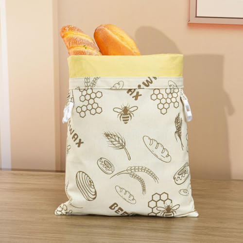 Bolsas para pan reutilizables que evitan que el sandwich se muerda o se seque en la cocina 4