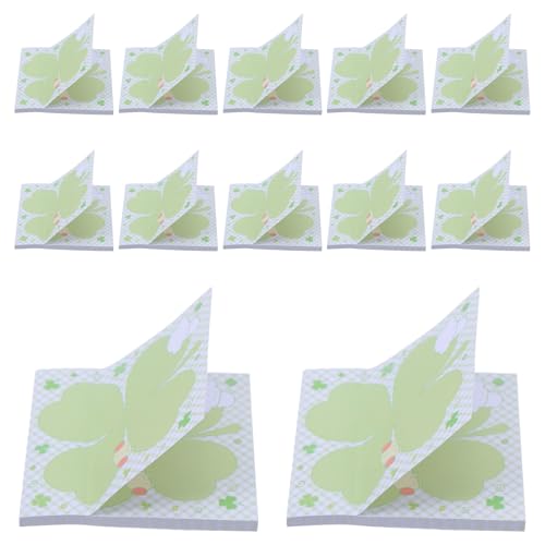 Blocs-notes Trèfle Saint Patrick : Solution créative pour égayer votre journal de bureau