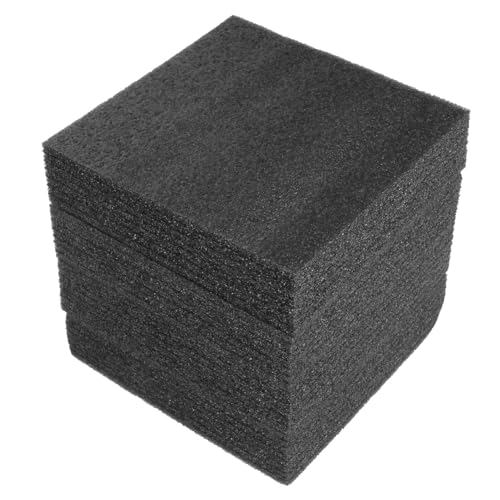 VILLCASE Black Foam Pads 4 Pack Express Foam Board Inserts Odorless Packing Inserts Liners