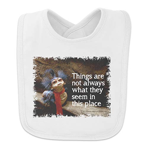 Labyrinth The Worm Quote Thing Are Not Always What They Seem In This Place Baby Bib