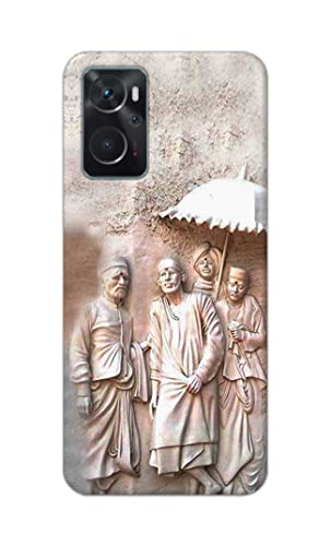 Image of Printed Hard Back Cover Case for Oppo K10 4G Back Cover (Sai Baba) -1803