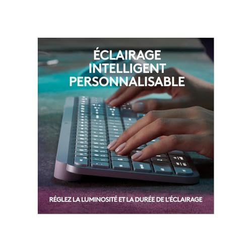 Logitech MX Keys S Kabellos Tastatur - FRA AZERTY – Ansicht 4