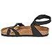 Birkenstock Women's Ankle Strap Sandals, Black Noir Black, 36 EU