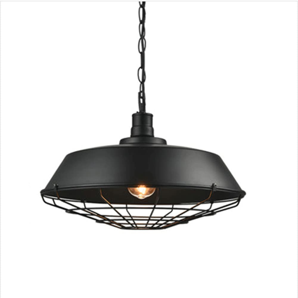 SYAXVOM Industrial Retro Wrought Iron Chandelier - Stylish LED Indoor Lighting Fixture for Living Room, Dining, and More
