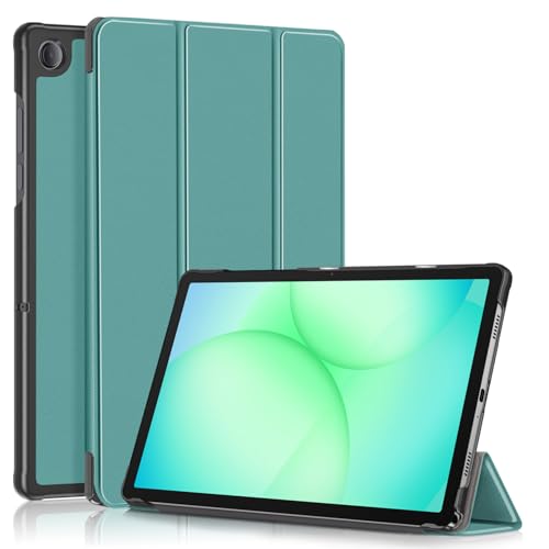 Image of ProElite Case Cover for Samsung Galaxy Tab A11 Plus 11 inch 2025 Case, Slim Trifold Flip case Cover for Samsung Galaxy Tab A11+ 11 inch 2025 Case Tablet [Auto Sleep Wake Feature], Dark Green