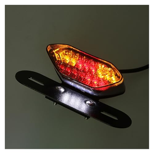 Intermitentes de moto y luz trasera integrada para eliminar faros rotos 4