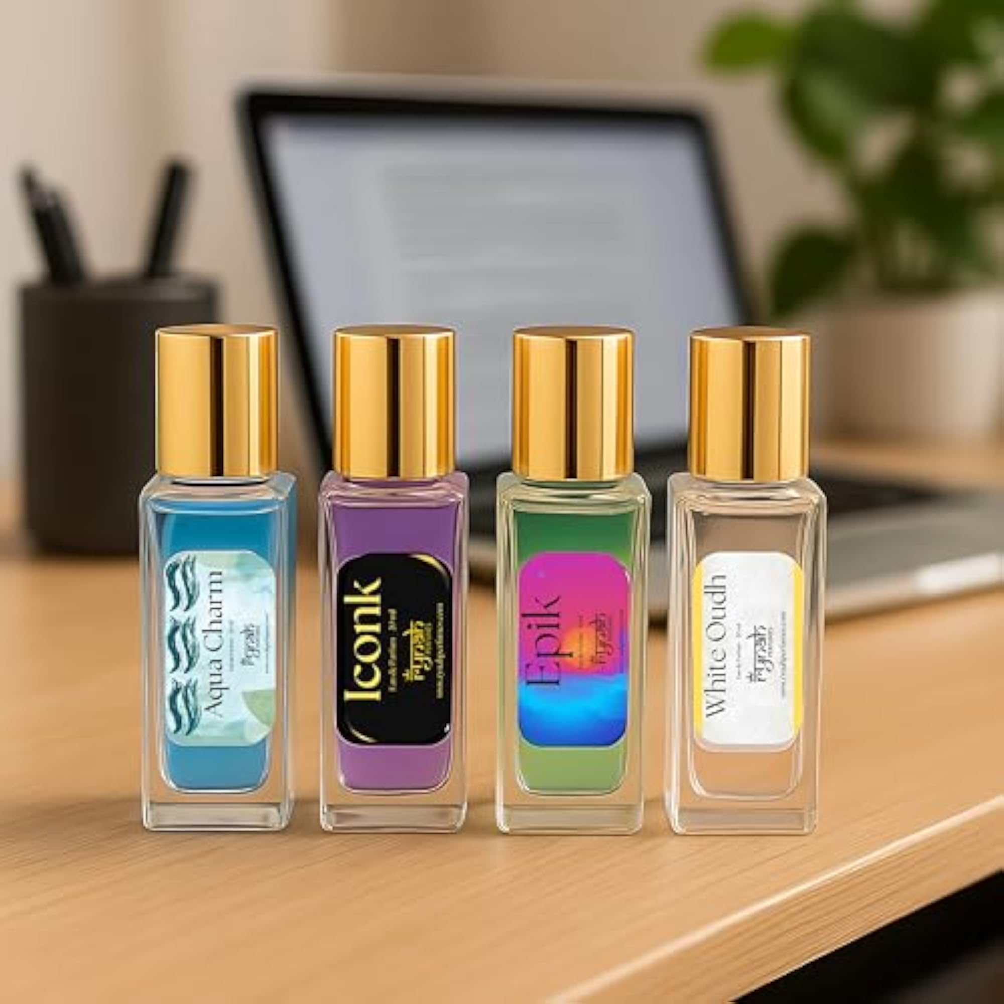 Perfumes Men's Gift Set, 4 x 20ml Eau De Parfum