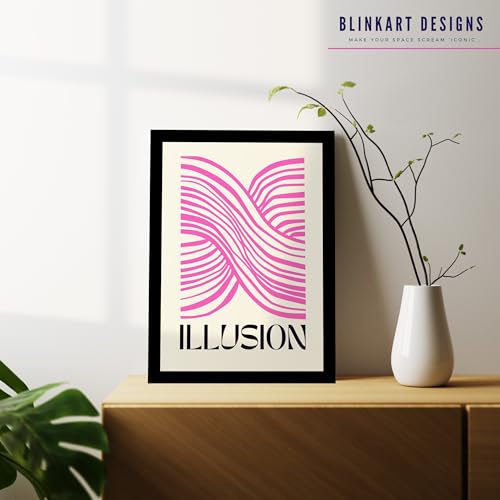 Image of BLINKART Trendy Abstract Wall Art Painting Print Design | Aesthetic Wall Decor Photo Artwork Frame Decoration Hanging For Home Bedroom Living Room Office Wall Decor | T084 | 13x10 Inches