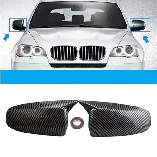 Capuchon rétroviseur BMW X5 E70 2008-2013 garniture aile ABS