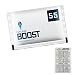 Integra Boost RH 55% 2 Way Humidity Control Large, 67g - 12 Pack + Twin Canaries Chart