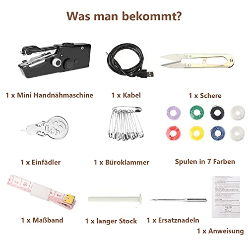 Macchina da Cucire Portatile Mini Macchina da