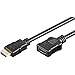 Produktbild High Speed HDMI+ with Ethernet 1,0 Meter HDMI+ A-Stecker>HDMI+ A-Kupplung HDMI+ Kabel HiSpeed/wE 0100 G-Ext (SB)