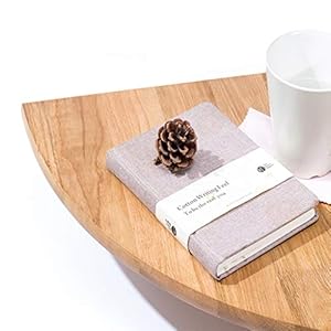 LIN HE SHOP Effen Hout Eiken Rond Einde 1 STKS Drijvende Hoek Plank Muur gemonteerd Opbergplank Organizer Hoek plank…