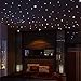 Glow in The Dark Wall Stickers, BaaSid 407 Pcs Removable Glow in Dark Dots Wall Decals Stickers Room Decor Kit, Adhesive Dots Luminous Ceiling Decals for Kids Bedroom Halloween Home Decoration