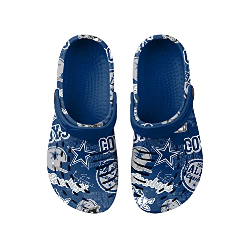 Image of FOCO Arizona Cardinals NFL Mens Historic Print Clog with Strap