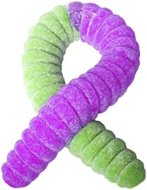 The Gummy Bear Guy | SOUR World's Largest Gummy Worm | Grape/Lime