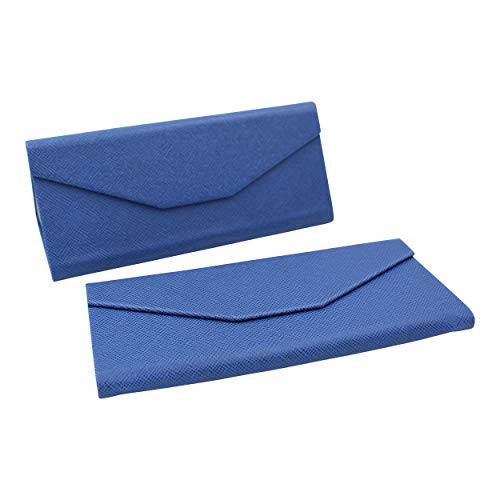Image of Real Sic Glasses Case for Men and Women - Magnetic Folding Hard Shell Sunglass Holder - Inspired by Solid Color