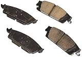ACDelco 171-1136 GM Original Equipment Rear Disc Brake Pad Kit with Brake Pads and Clips