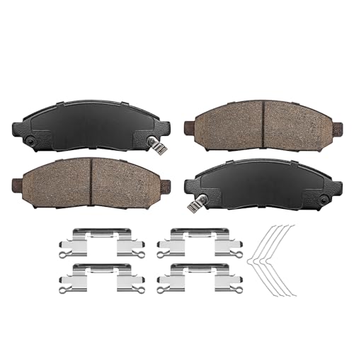 Image of Detroit Axle - Front Brake Pads for 2005-2025 Nissan Frontier 2005-2012