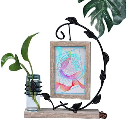 Cadre Photo En Acrylique Double Face Avec Aimant - Transparent - 5,5 X 8,2 Cm