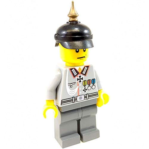 WW1 Custom BrickArms Pickelhaube Alemán, Custom Casquete para figuras de LEGO®