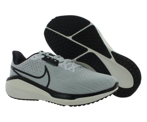 Image of Men's Nike Vomero 17 in Black /Volt-LT Smoke Grey-White