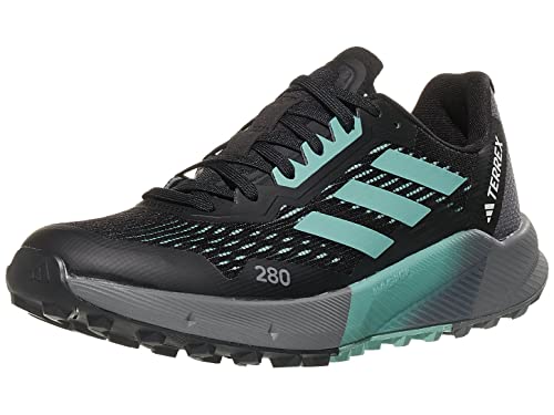 Image of adidas Womens Terrex Agravic Flow 2 Trail Trail Running Sneakers Shoes - Black - Size 8.5 M