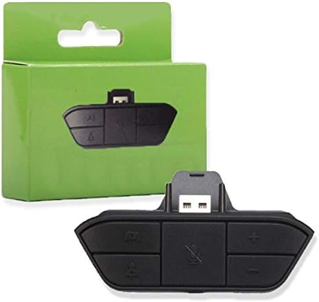 Kogoda Stereo Headset Audio Mic Stereo Adapter For Xbox One Controller(Black)