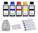 Produktbild Inkpro Chip-Resetter + 5 x 100 ml Nachfülltinte + Zubehör zum Befüllen von PGI-550, CLI-551 Black Cyan Magenta Yellow Druckerpatronen