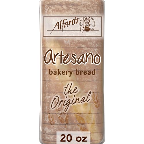 Alfaro's Artesano Bakery Bread, 20 Oz Loaf Of White Bread Without...
