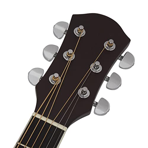 MEIeynt Guitare, kit de débutant pour Guitare Acoustique à pan coupé de 40 Pouces Guitarra Acustica avec Micro pour… - Les Beatles, Paul McCartney, John Lennon, RIngo Starr, George Harrison MEIeynt Guitare, kit de débutant pour Guitare Acoustique à pan coupé de 40 Pouces Guitarra Acustica avec Micro pour… – Image 5