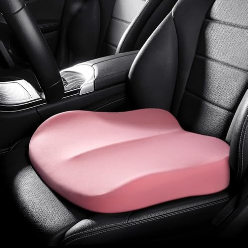 Car Booster Cushion for Jeep Wrangler JK 4 Door 2007-2010 2011 2012 2013 2014 2015 2016 2017 2018,High-density Memory Foam Relieve Back Fatigue Soft Comfortable Automotive Accessories Four Seasons