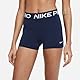 Nike Damen Pro Damenshorts (Ca. 8 cm) Upper Thigh Length Tight, Obsidian/White, M EU