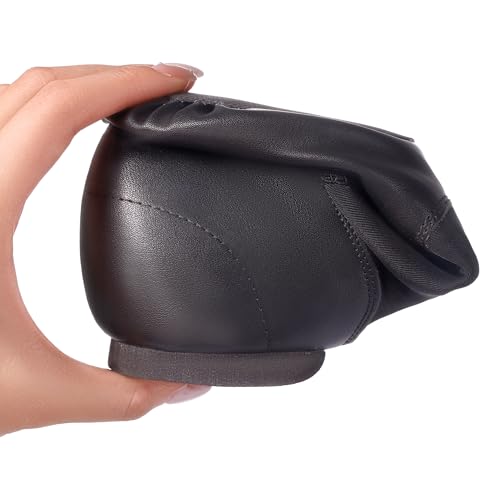 Jazz Shoe PU Leather Upper Girls and Boys Slip-on Dance Shoes (Toddler/Little Kid/Big Kid)4