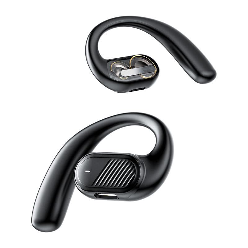 Auricular inalámbrico Bluetooth 5.4 con micrófono negro miniatura 1