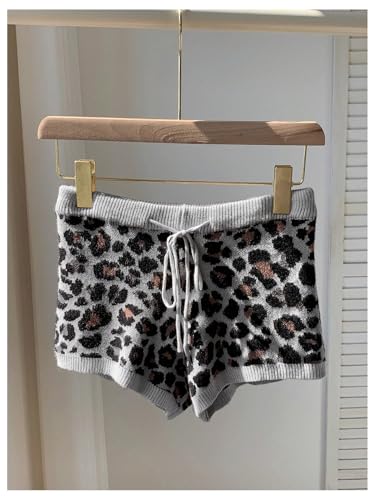 Image of MakeMeChic Women's Mini Micro Shorts Y2k Booty Shorts Sleep Pajama Bottoms