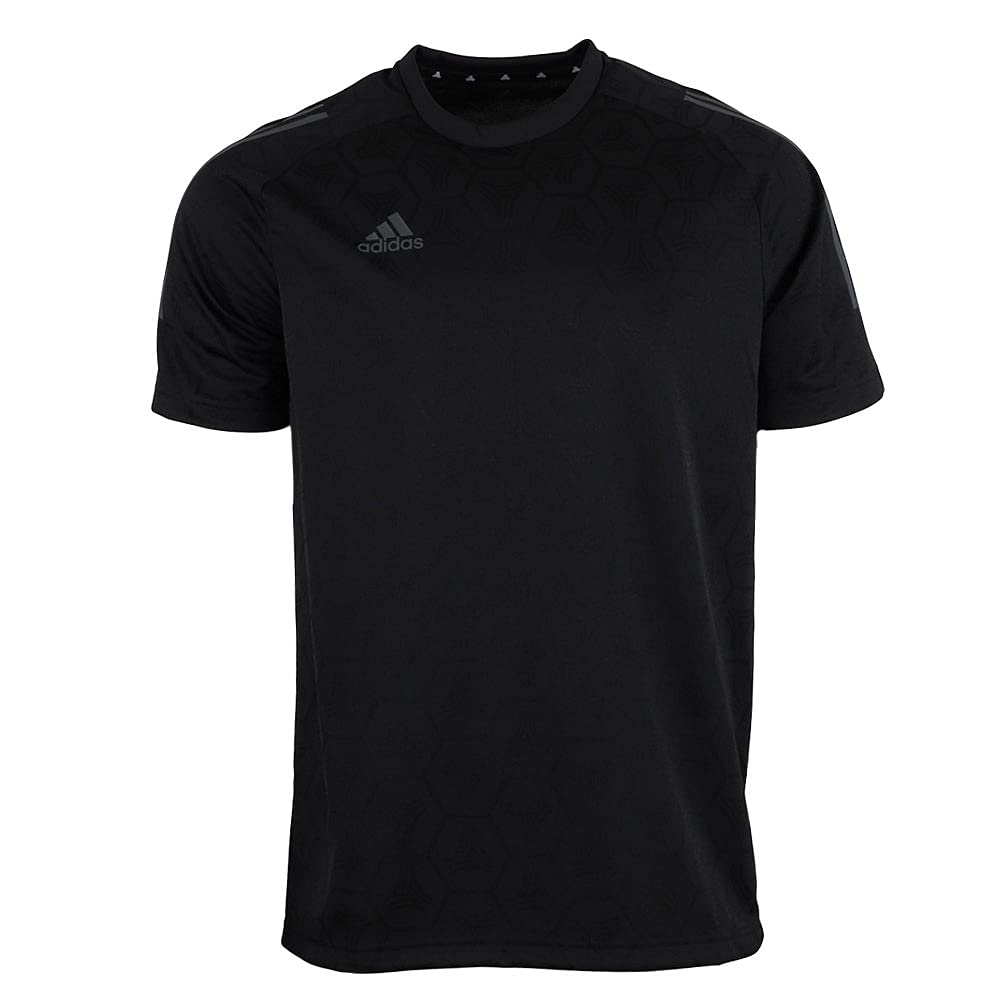 Amazon.com: adidas Tan Jacquard Jersey, Black, Small