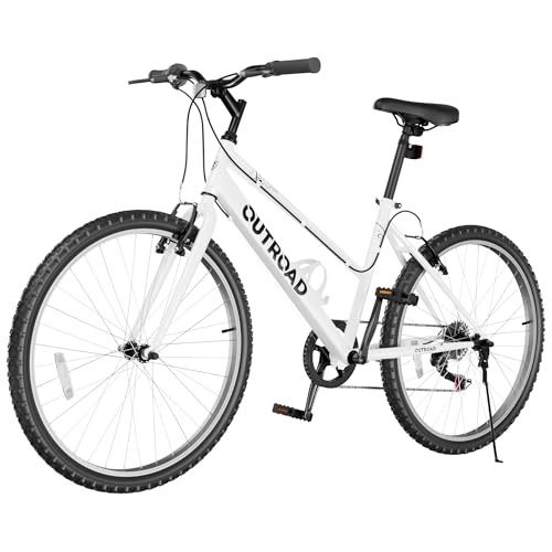Max4out 26 inch 7-Speed Commuter Bicycle,Men's Cruiser Bike/Mountain Bike/Hybrid Bicycle,V...