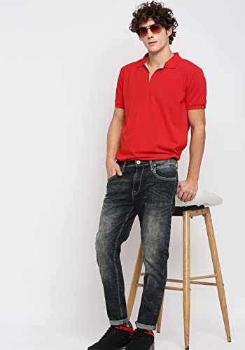Image of Wear Your Opinion Solid Cotton Rich Polo T Shirt | Collar Tshirts | Half Sleeves | Plain-Regular Fit (Available in Plus Size)