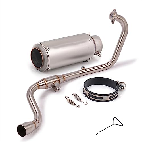 に適合するGSX150F ジクサー155 オートバイの排気システムエスケープ修正されたフロントミドルリンクパイプ 51 ミリメートルマフラー DB キラー