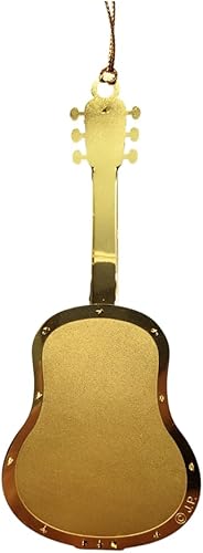 Miniatura 3 de Adorno navideño de guitarra Nashville, regalo de recuerdo de música de Tennessee